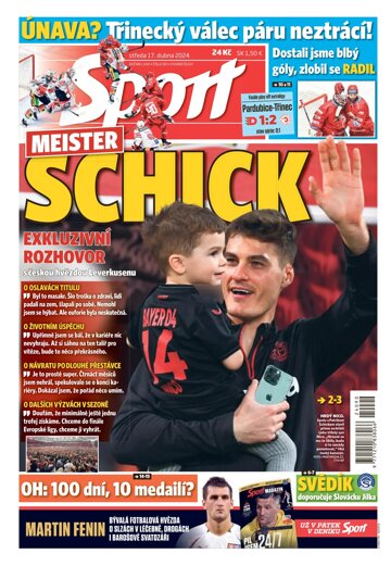 Obálka e-magazínu Sport 17.4.2024