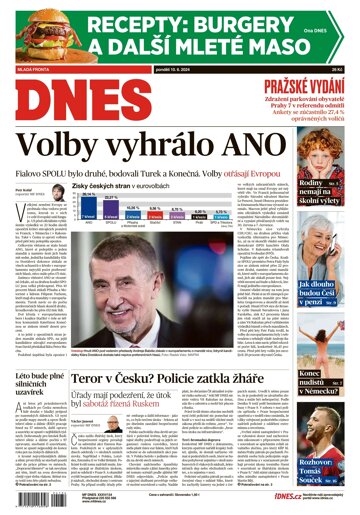 Obálka e-magazínu MF Dnes 10.6.2024