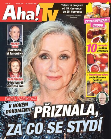 Obálka e-magazínu AHA! Tv - 18.07.2024