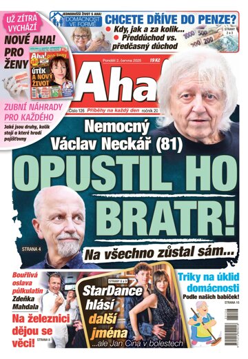 Obálka e-magazínu AHA! 2.6.2025