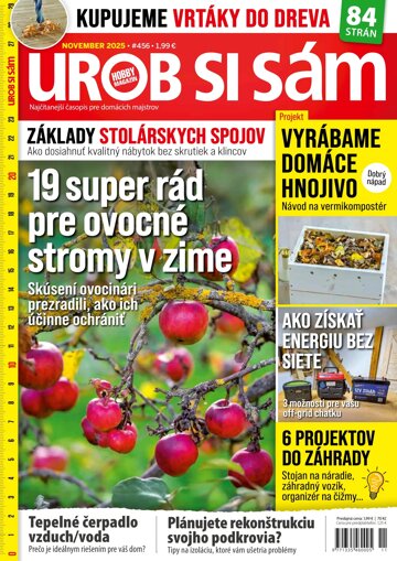Obálka e-magazínu Urob si sám 11/2025