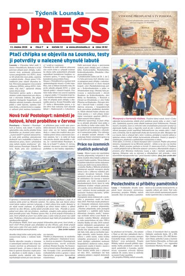 Obálka e-magazínu Lounský press 7/26