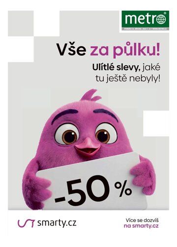 Obálka e-magazínu deník METRO 16.3.2026