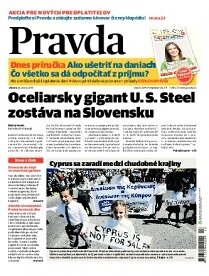 Obálka e-magazínu Pravda 26. 3. 2013