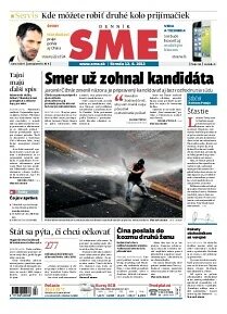 Obálka e-magazínu SME 12.6.2013