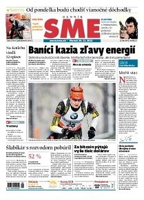 Obálka e-magazínu SME 29.11.2013