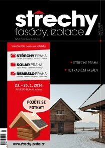 Obálka e-magazínu Střechy-Fasády-Izolace 01/2014