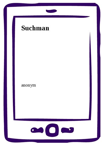 Obálka knihy Suchman