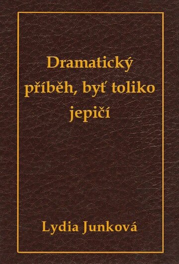 Obálka knihy Dramatický příběh, byť toliko jepičí