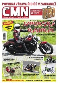 Obálka e-magazínu ČESKÉ MOTOCYKLOVÉ NOVINY 13/2014