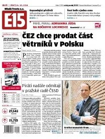 Obálka e-magazínu E15 14.10.2014