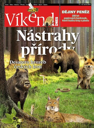 Obálka e-magazínu Víkend DNES Magazín - 11.6.2016
