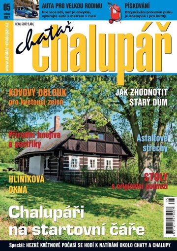 Obálka e-magazínu Chatař Chalupář 5/2017