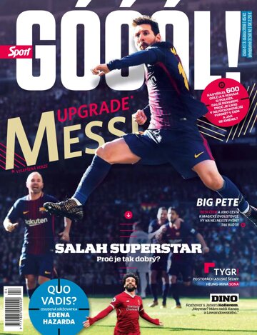 Obálka e-magazínu Sport Goool! 4/2018