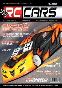 Obálka e-magazínu RC cars 5/2012