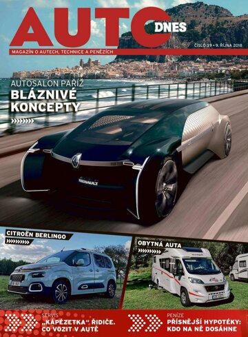Obálka e-magazínu Auto DNES 9.10.2018