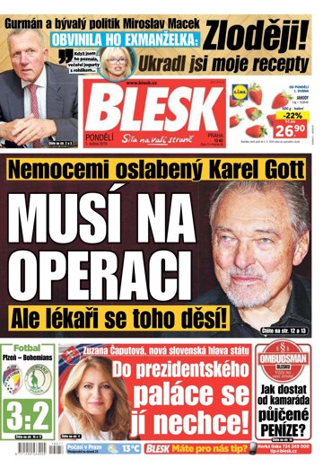 Obálka e-magazínu Blesk 1.4.2019