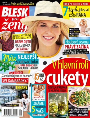 Obálka e-magazínu Blesk pro ženy 34/2020