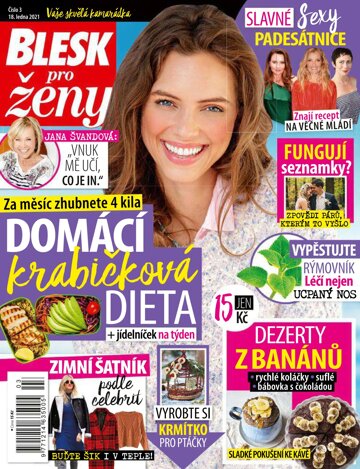 Obálka e-magazínu Blesk pro ženy 3/2021