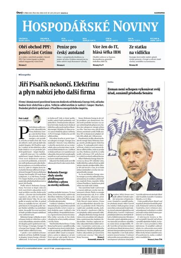 Obálka e-magazínu Hospodářské noviny 202 - 19.10.2021