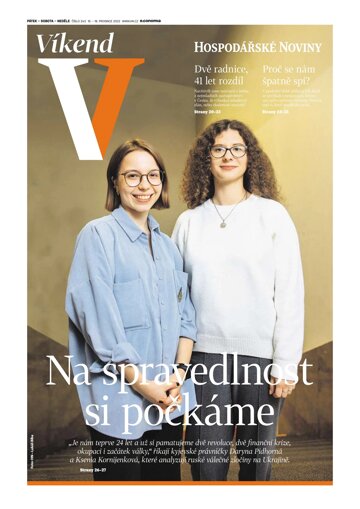 Obálka e-magazínu Hospodářské noviny - příloha Víkend 243 - 16.12.2022 Víkend