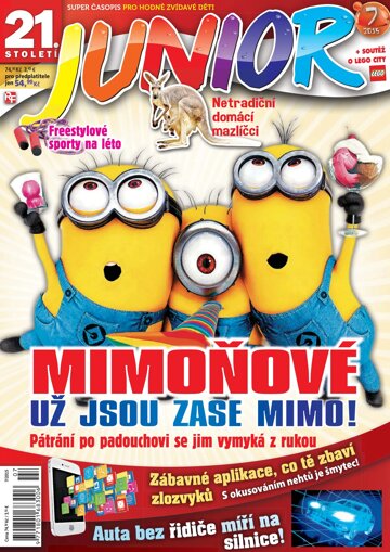 Obálka e-magazínu 21. století JUNIOR 7/15