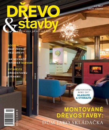 Obálka e-magazínu DŘEVO&stavby 1/2017