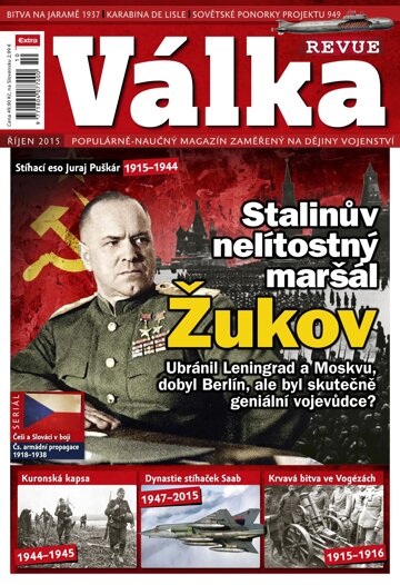 Obálka e-magazínu Válka REVUE 10/2015