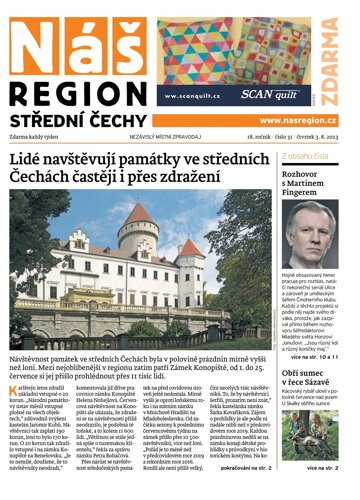 Obálka e-magazínu Náš Region - Střední Čechy 31/2023