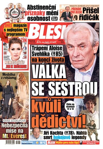 Obálka e-magazínu Blesk 4.4.2025