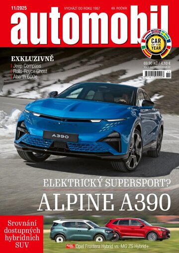 Obálka e-magazínu Automobil 11/2025