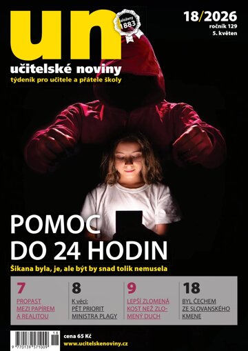 Obálka e-magazínu Učitelské noviny 18/2026