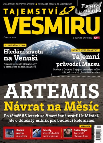 Obálka e-magazínu Tajemství Vesmíru 6/2026