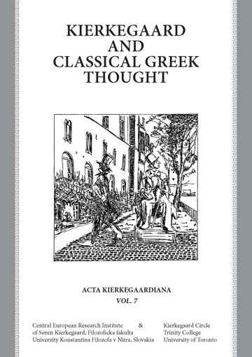 Obálka knihy Kierkegaard and Classical Greek Thought