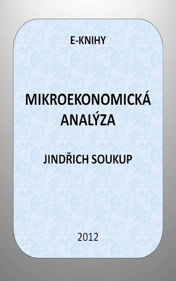Obálka knihy Mikroekonomická analýza