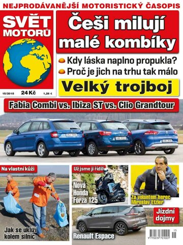 Obálka e-magazínu Svět motorů 7.4.2015