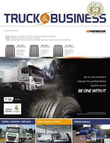 Obálka e-magazínu Ekonom - příloha Ekonom 44 - 3.11.2016 příloha Truck business