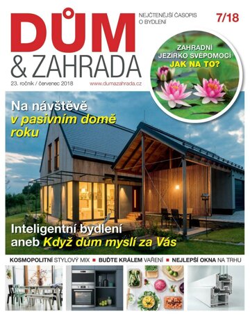 Obálka e-magazínu Dům a zahrada 7/2018