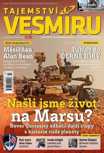 Obálka e-magazínu Tajemství Vesmíru 7-8/2018