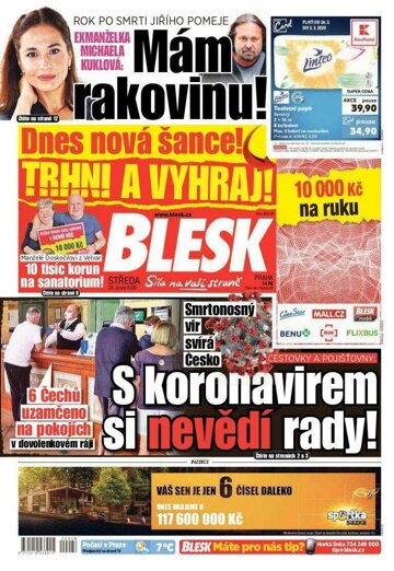 Obálka e-magazínu Blesk 26.2.2020