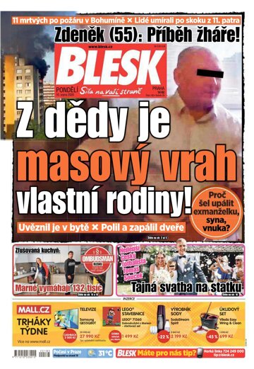 Obálka e-magazínu Blesk 10.8.2020