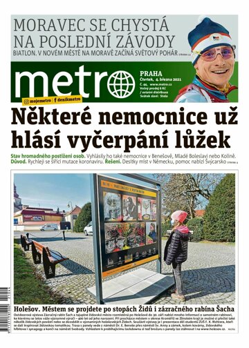 Obálka e-magazínu deník METRO 4.3.2021