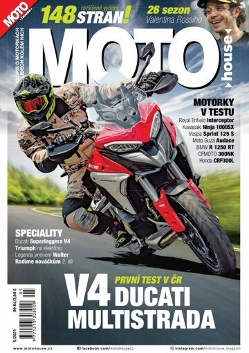 Obálka e-magazínu Motohouse 5/2021