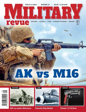 Obálka e-magazínu Military revue 9/2021