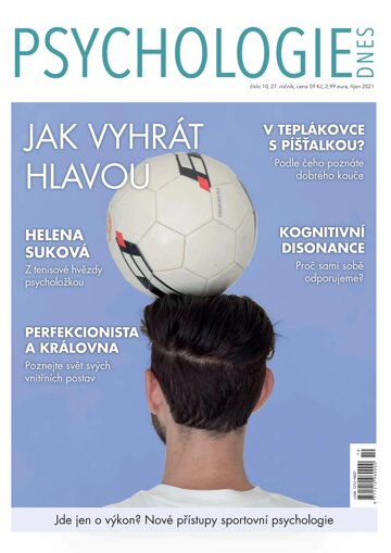 Obálka e-magazínu Psychologie dnes 10/2021