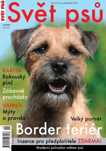 Obálka e-magazínu Svět psů 9/2022