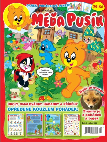 Obálka e-magazínu Méďa Pusík 4/2022