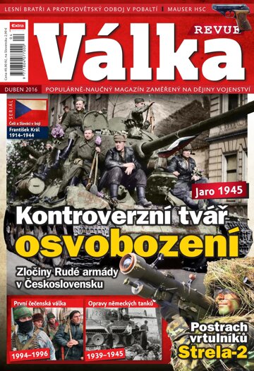 Obálka e-magazínu Válka REVUE 4/2016