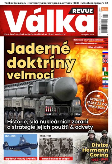 Obálka e-magazínu Válka REVUE 11/2023