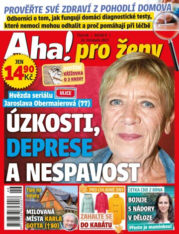 Obálka e-magazínu AHA! pro ženy 46/2023